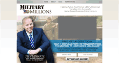 Desktop Screenshot of militarytomillions.com